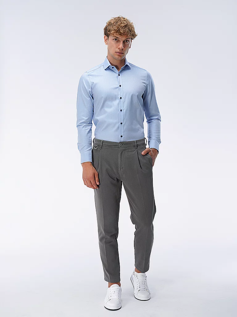 OLYMP Level Five Hemd Body Fit Hellblau 37 2